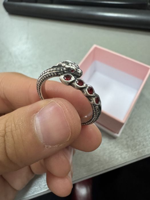 PANDORA кольцо дракон