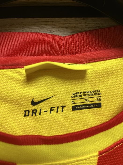 NIKE Barcelona Away Shirt - Барселона 2013-2014г - размер ХЛ / Оригинал