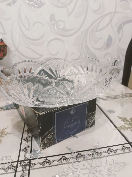 Салатницы хрустальные