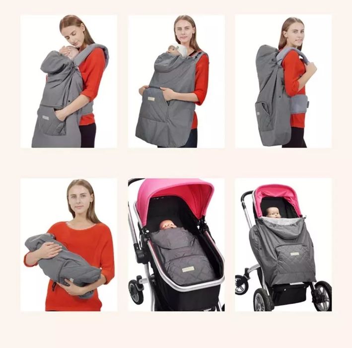 Плащ-накидка на малыша, коляску