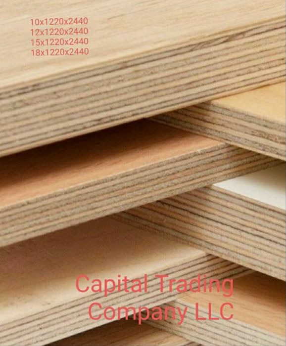 Фанера Финская влагостойк 1525х1525мм, 1220х2440мм, 1500х3000мм, Росс