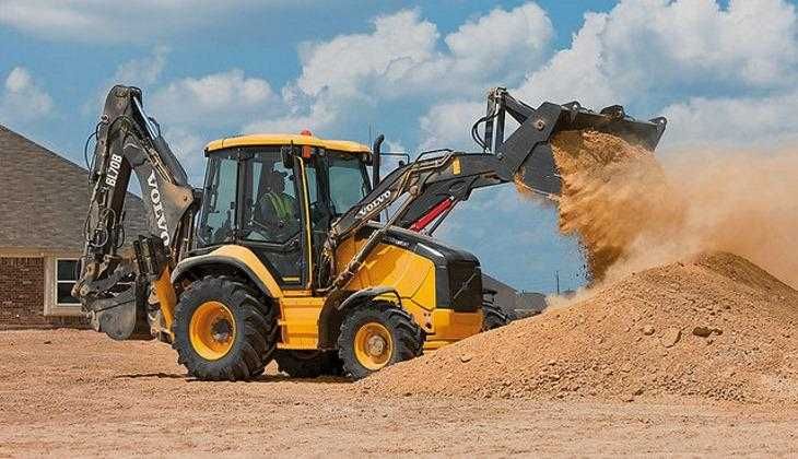 Экскаватор-погрузчик, JCB, ямобур
