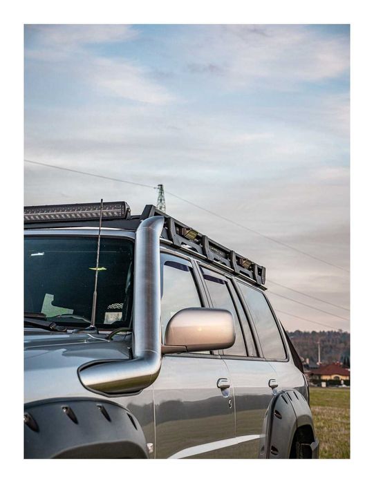 Portbagaj Nissan Patrol Y61 (1998-2004) / Y61 GU4(2005+)-SLIM ALUMINIU