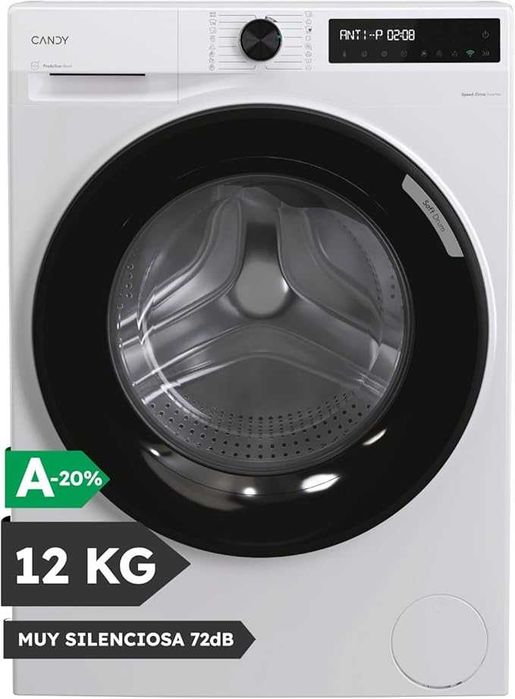 Нова инверторна пералня Candy BR 410B8-S, Клас A, 10 кг