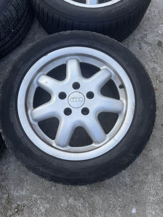 Джанти с зимни гуми за audi 205/55/16