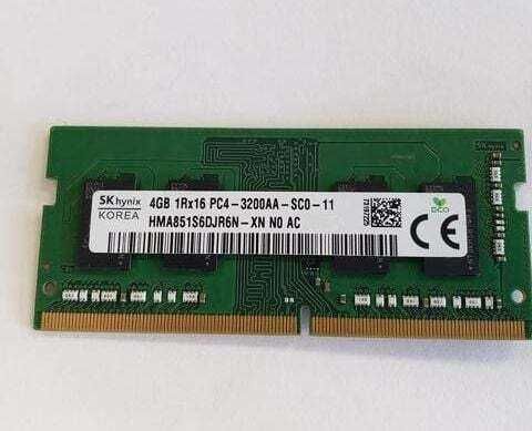 Hynix 4GB DDR4 RAM cu Viteză 3200 pentru Laptop