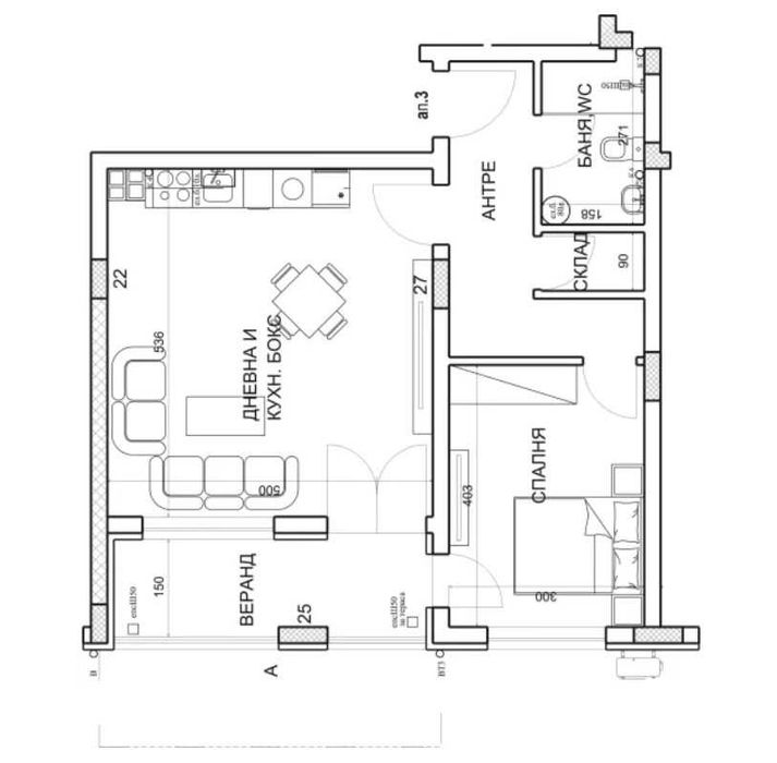 Продава се Двустаен апартамент в Пловдив, Младежки Хълм - 77 кв.м за 1530 €/кв.м - Снимка #1