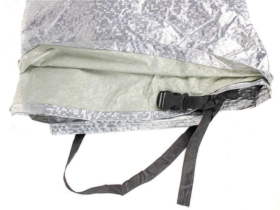 Покривало за джип Pro Group / 2 слоя / алуминиево / XL 480х190х180 см