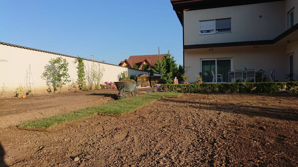 Amenajări grădini și spatii verzi