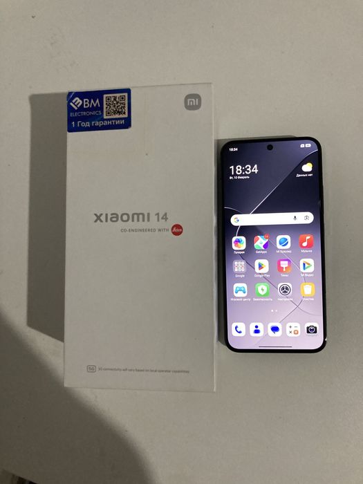 Xiaomi 14.  12/256 gb Global.