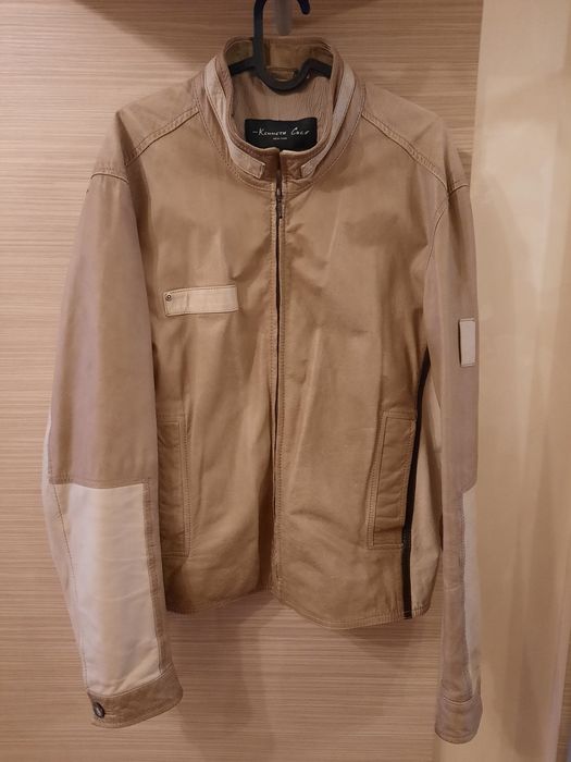 Дизайнерско мъжко яке, естествена кожа