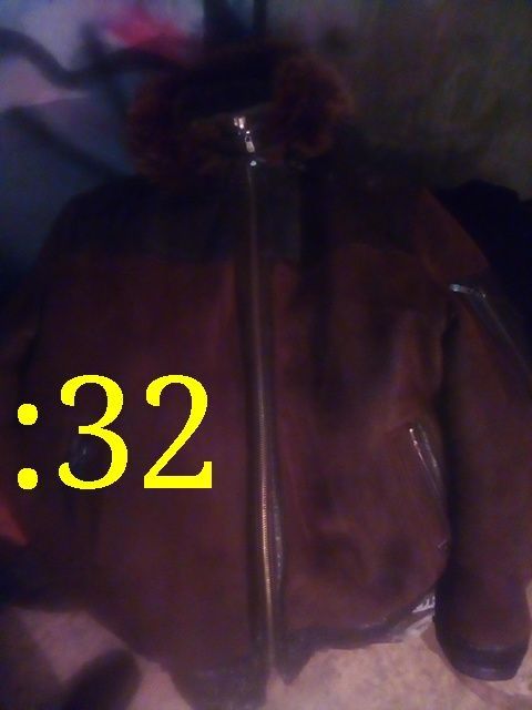 Дублёнка пилот на натуральном меху