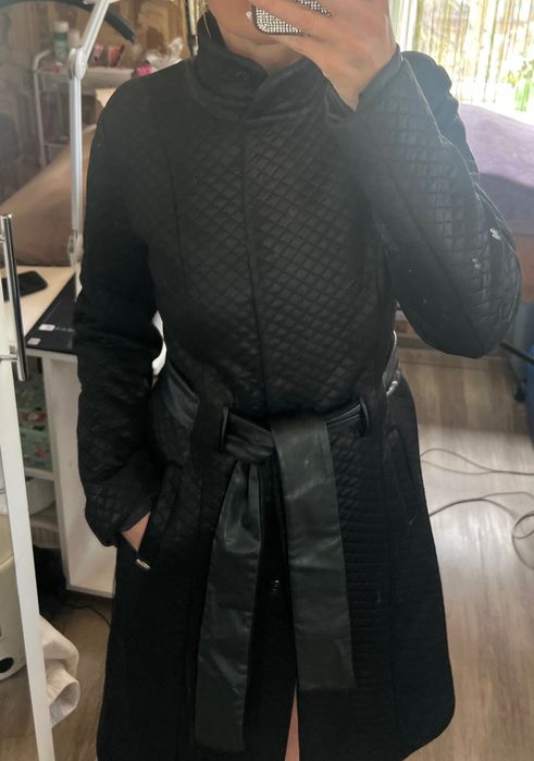 Пальто женское стеганное