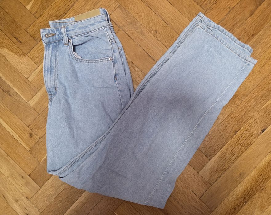 Дамски светлосини дънки H&M
