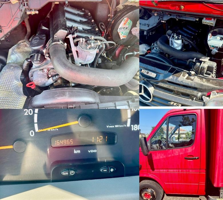 Dezmembrez Mercedes Sprinter 413 CDI punte dubla an 2004