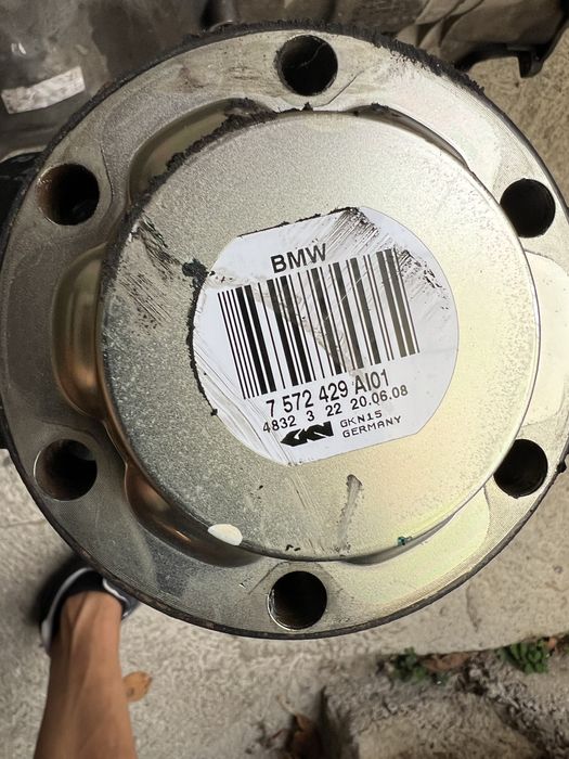 Полуоски БМВ Е60 Е61