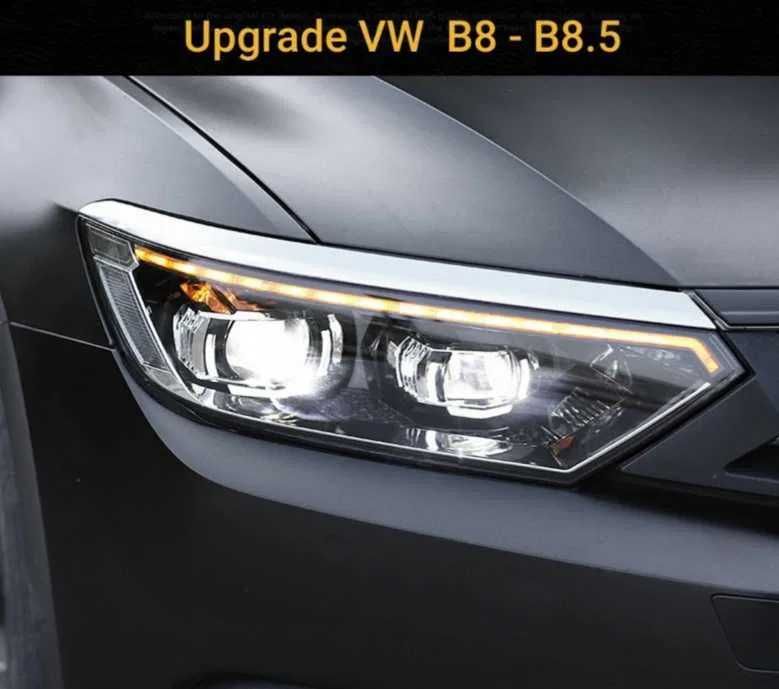 Фарове VW Passat B8/B8.5 Динамични мигачи дневни светлини Matrix визия