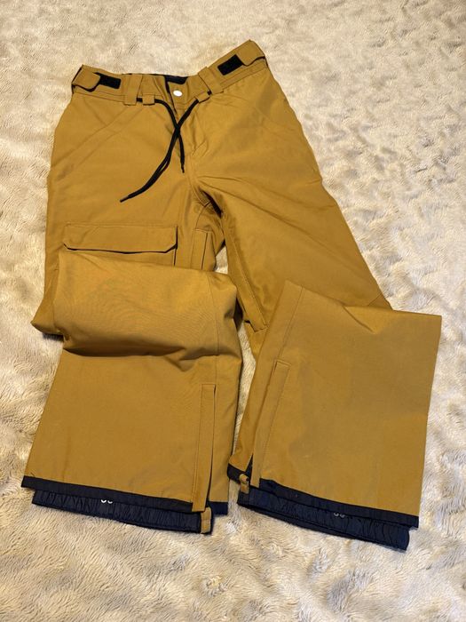 Pantaloni femei schi Snow Coal Ferris Golden Brown marime XS