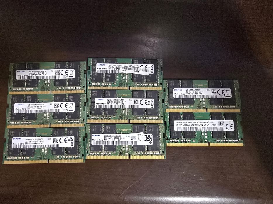 Memorii RAM DDR4 Laptop 32Gb 3200 2666 Samsung SK hynix Bucuresti ...