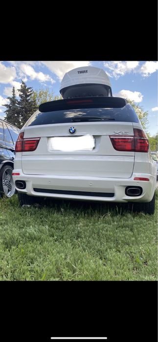 BMW X5 E70 face lift броня  крайно гърне