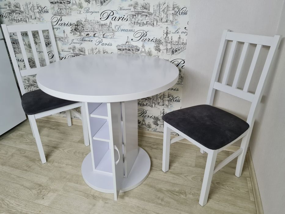 Стол обеденный круглый