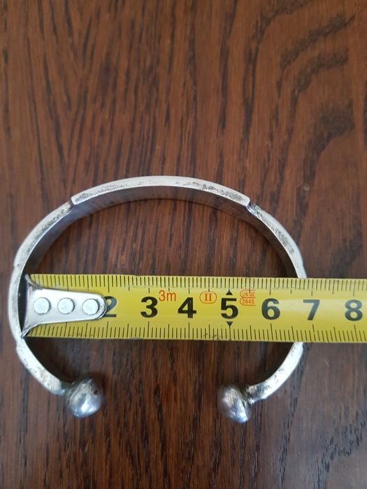 Bratara argint masiv 925.vintage,araba turcă  Mouhamed,facuta manual