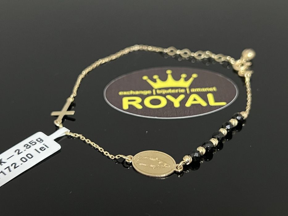 Bijuteria Royal CB : Bratara dama aur nou 14k 2,35gr