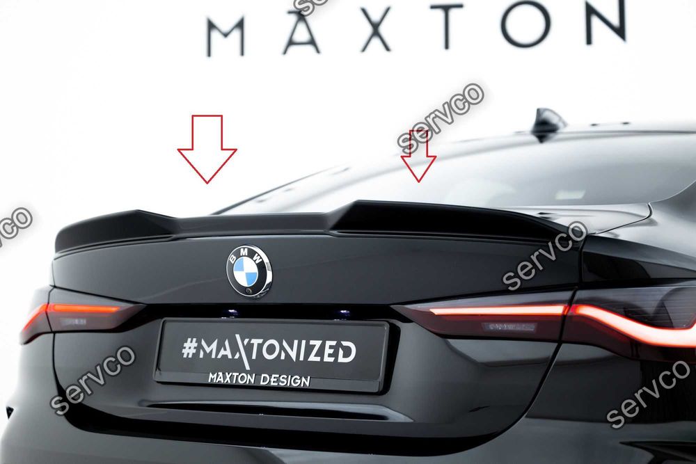 Pachet Set Splitter Exterior Lip Prelungiri Body kit tuning Bmw Seria 4 M-Pack Coupe G22 / G22 Facelift 2020- v8 - Maxton Design
