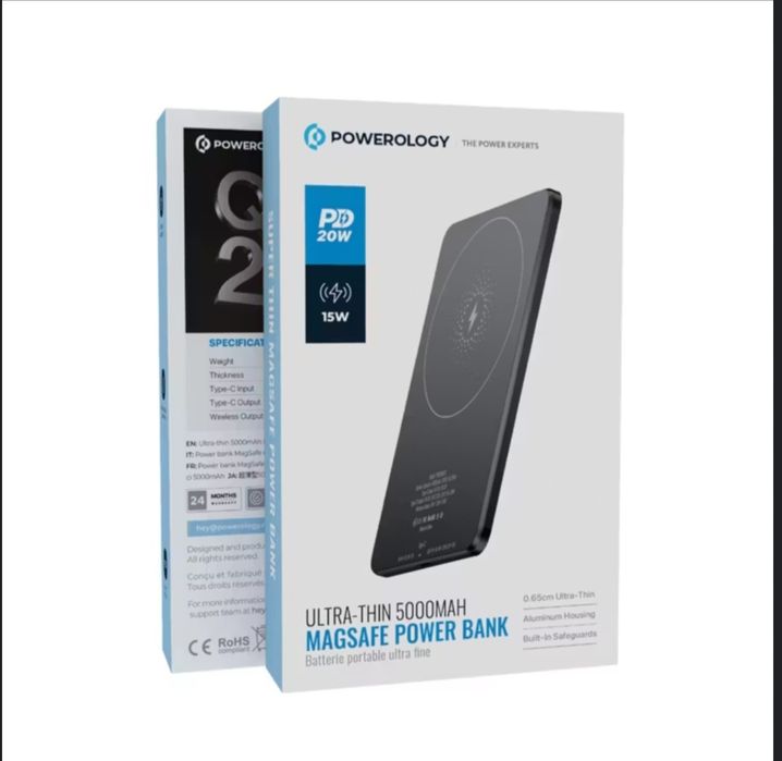 5000Mah Ультра тонький MagSafe Power Bank. Есть доставка