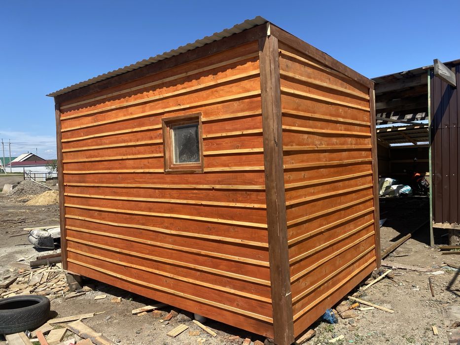 Баня каркасная 3,5/2м