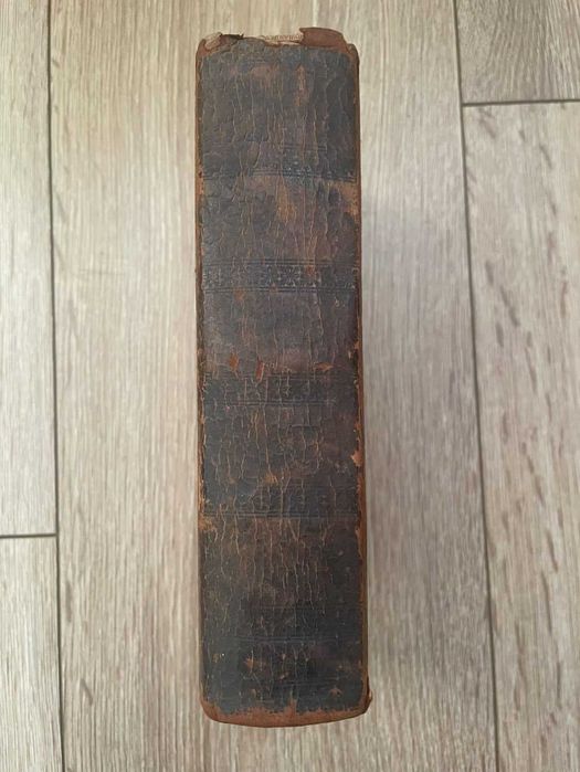 Biblia / Biblie veche, 1829 , in limba engleza, 19X12X5 cm