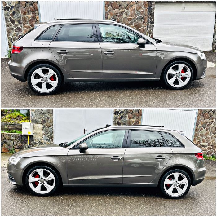 Vand Audi A3 06.2014 S-Line 2.0tdi 150cp Panorama xenon inc scaune mavi pdc