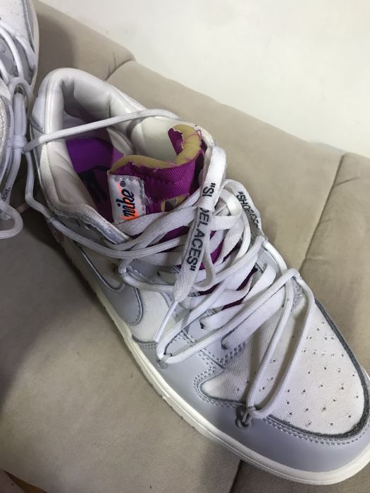 Маратонки Nike Dunk Low x Off-White номер 44