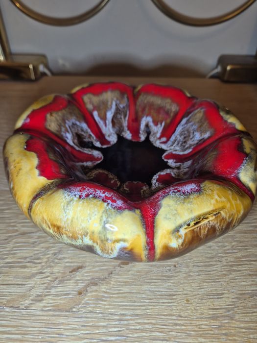 Scrumiera mare ceramica Vallauris anii 1950