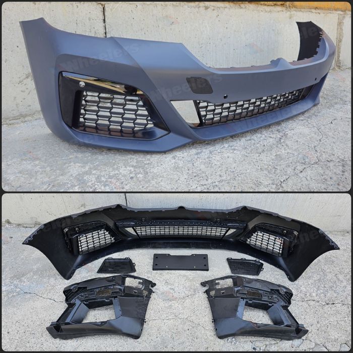 Передний бампер BMW G30 M5 M-tech