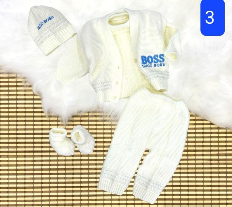Set 5 piese pentru nou nascuti 0-3 luni si 3-6 luni
