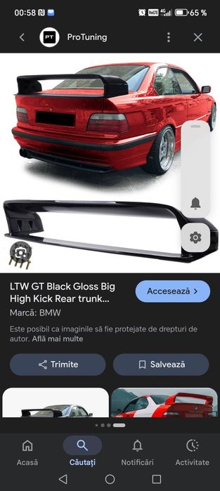 Vând eleron bmw e
