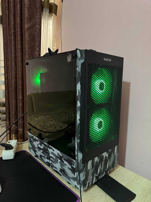 игровой комп на ryzen 7 5700x3d, RTX 4060