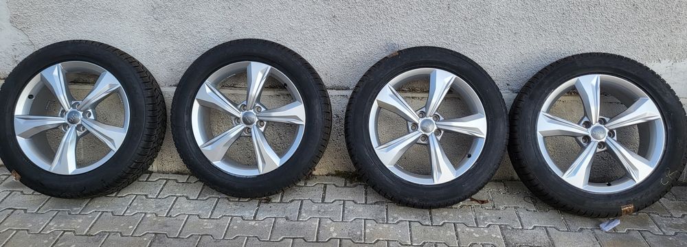 Jante aliaj Audi R19, Q5, anvelope iarna Pirelli 235 55 19