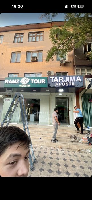 bukva baner tashqi reklama 30% skidkada