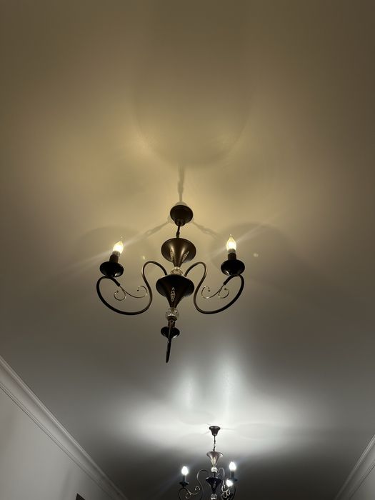 Люстры 3 штуки (три свечи)