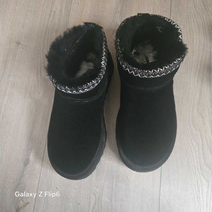 Зимни боти от естествен велур