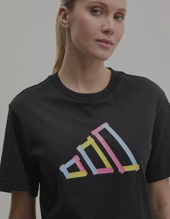 Памучна тениска Adidas W T FILL TEE