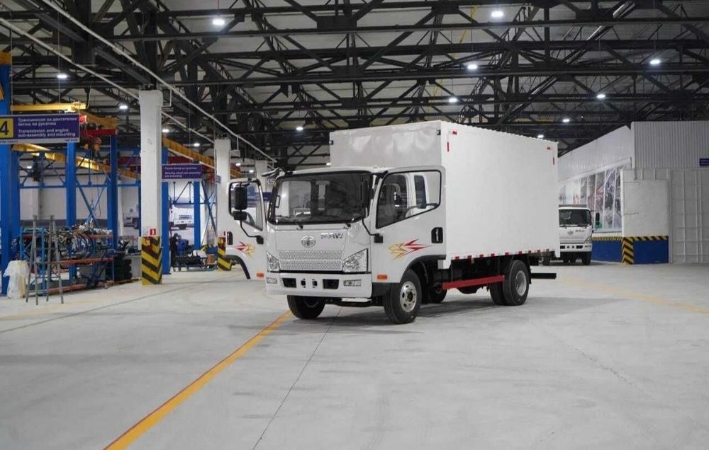 Автофургон цельнометаллический FAW Tiger V, (24,6 м³)