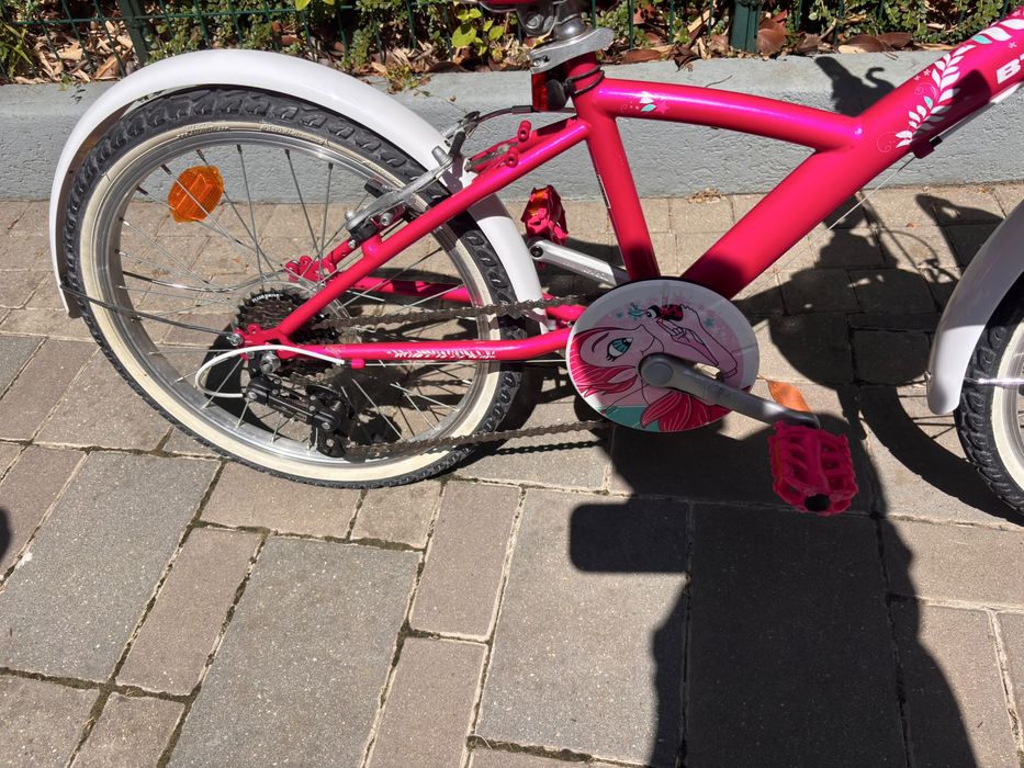Titlu:  Bicicleta copii (fete) B’Twin Mistigirl 500, 20”,  6 viteze