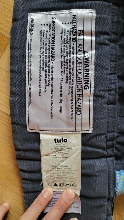 Раница за носене на бебе Tula