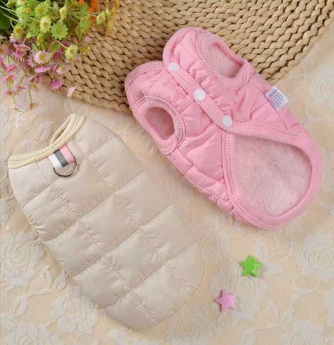 S/M дрешки за малко кученце, яке за куче, нагръдник с каишка