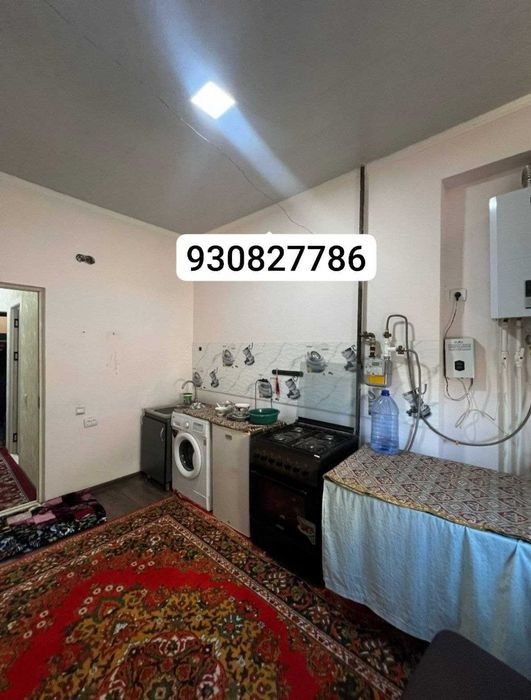 1 хоналик квартира 3 кават кирпичный дом, шарк 1, аэропорт, кафе полёт