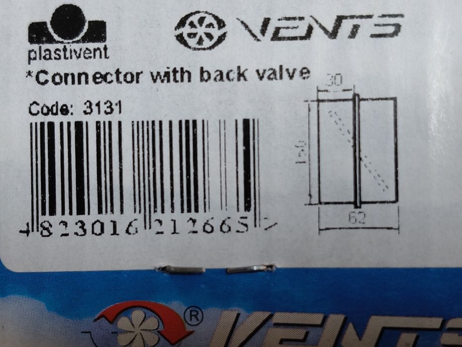 set montaj hota-reductie reglabila, 2 clapete antiretur, coliere inox