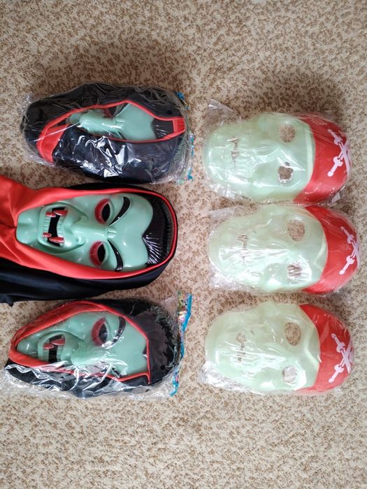 Карнавальные маски для игр и розыгрышей